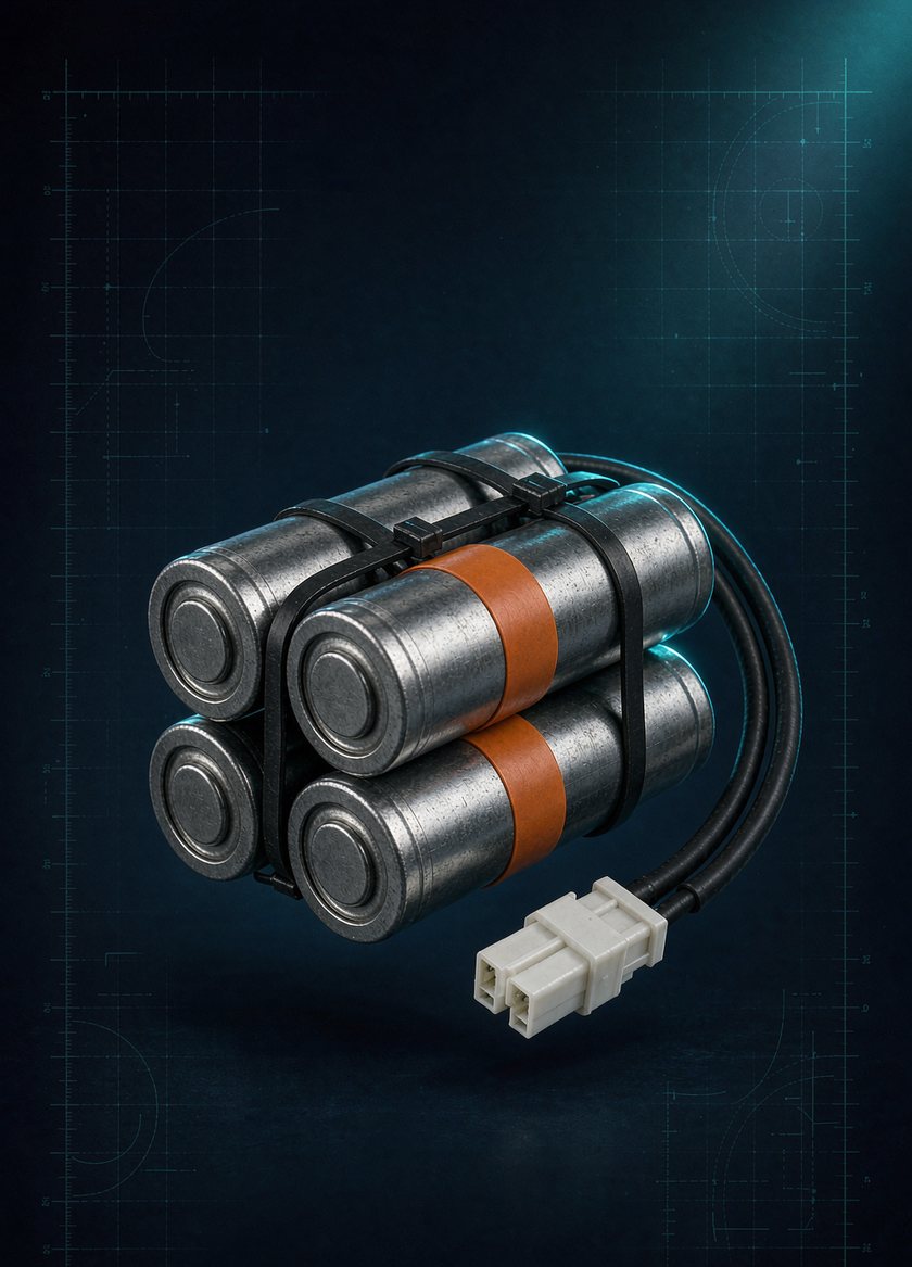 GMDSS Safety battery — reference illustration