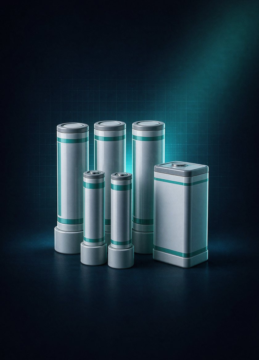 NiMH & Rechargeable battery — reference illustration